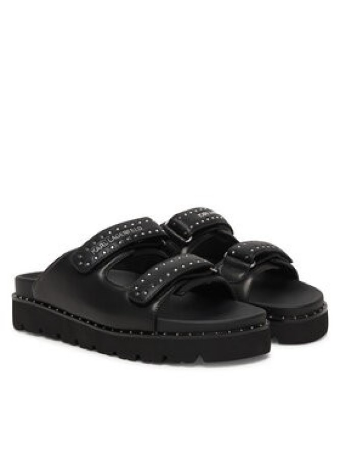 KARL LAGERFELD Klapki KL81500S Czarny