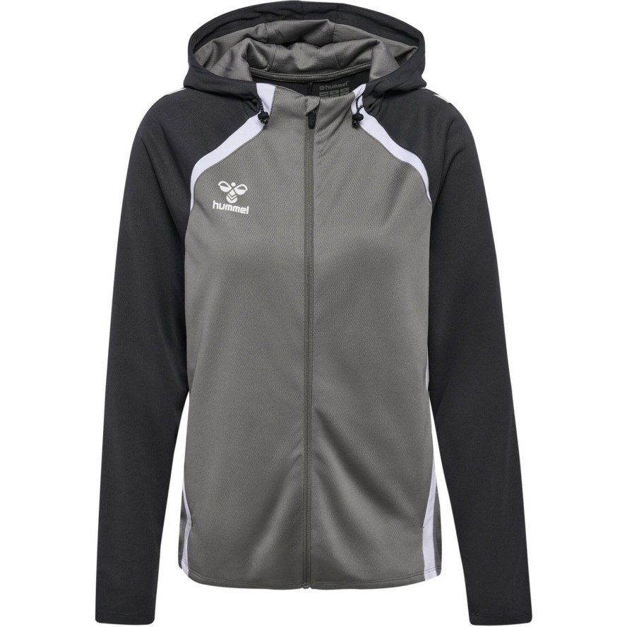 Damska bluza z kapturem na zamek Hummel Lead 2.0