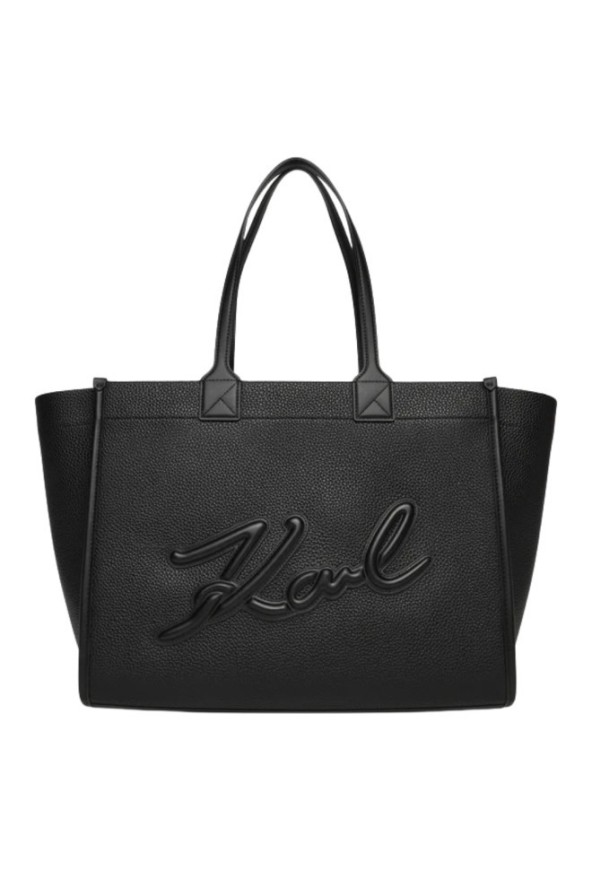KARL LAGERFELD Czarna shopperka Skuare Tote