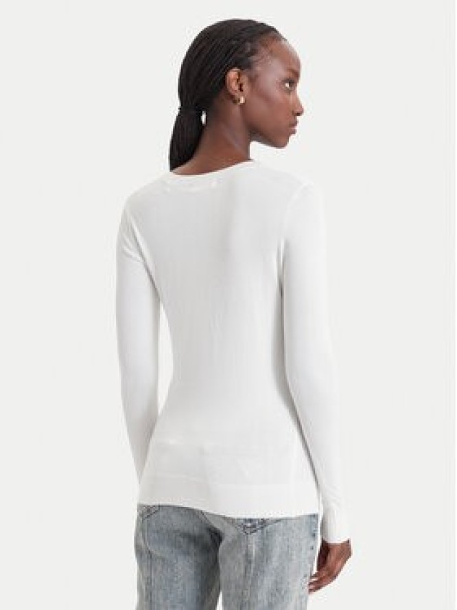 Guess Sweter W6BR55 Z1456 Kremowy Regular Fit