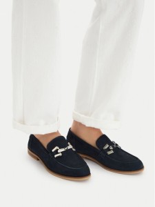 Caprice Loafersy 9-24202-46 Granatowy