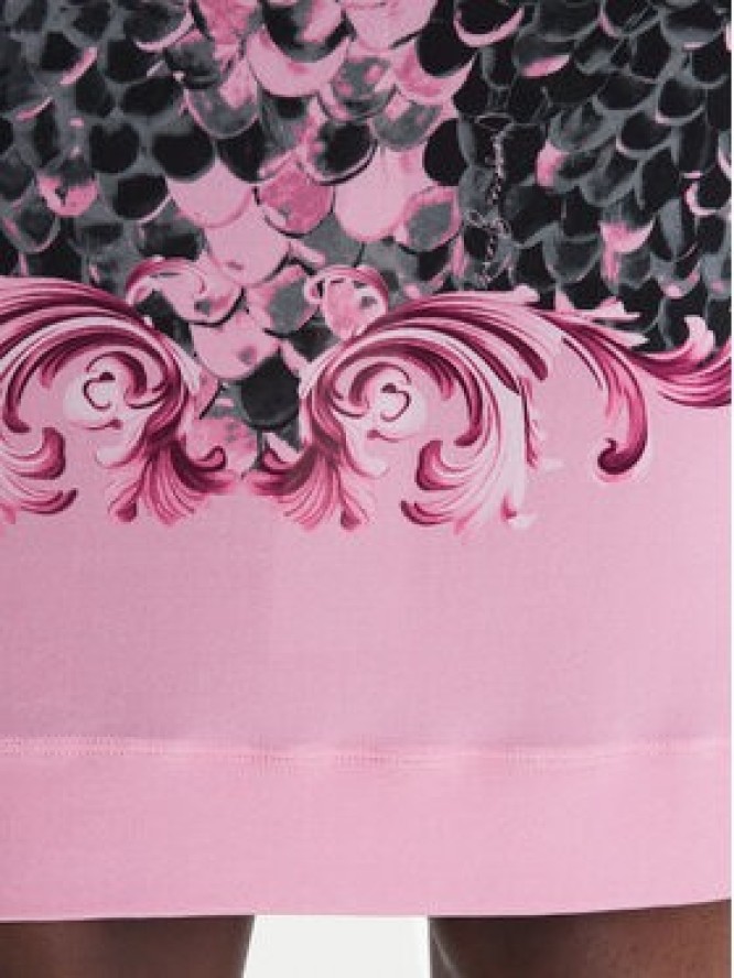 Versace Jeans Couture Sukienka codzienna 80HAO9P6 JS546 Różowy Slim Fit