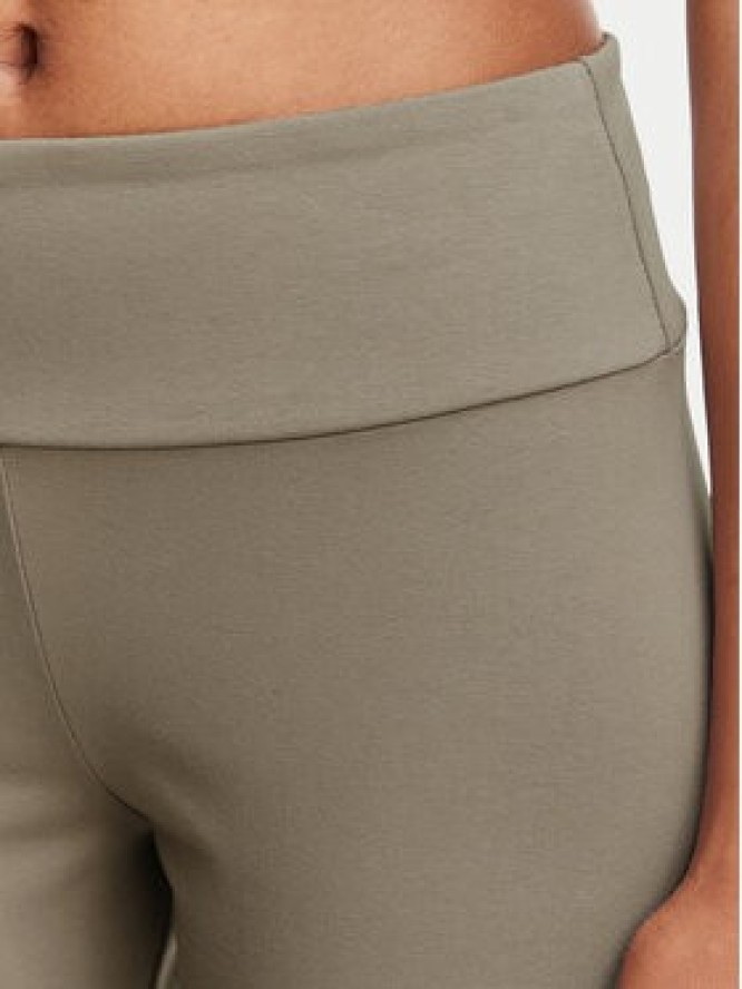 EA7 Emporio Armani Legginsy 7W000460 AF12484 U6100 Beżowy Flare Fit