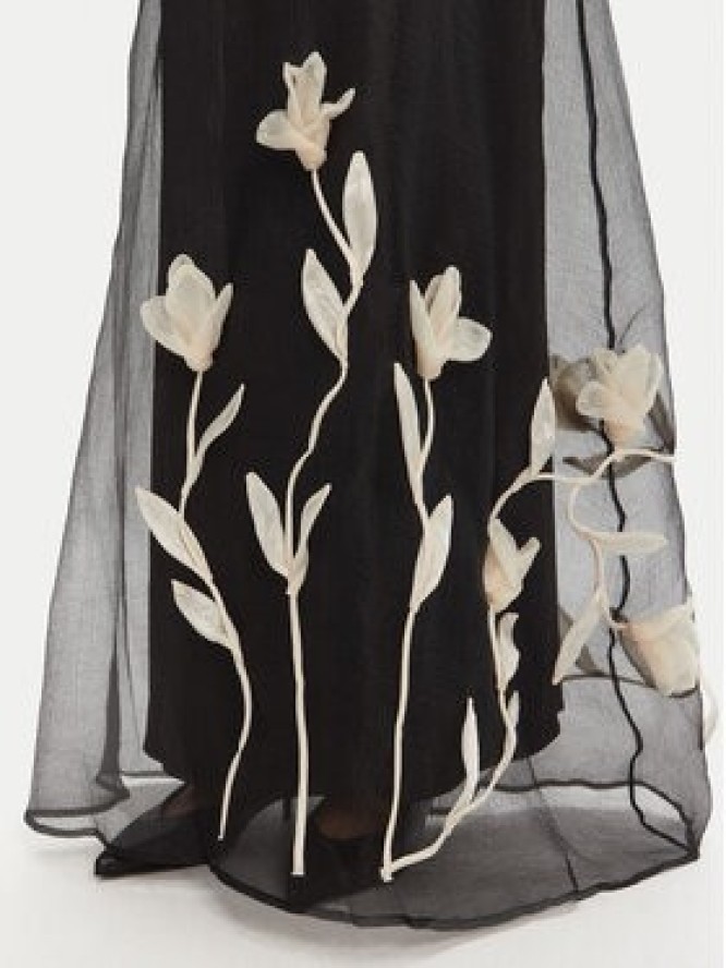 STAUD Sukienka wieczorowa Albee R25R2209OZ Czarny Regular Fit