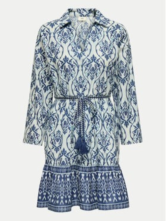 JDY Sukienka koszulowa Anna 15325610 Niebieski Regular Fit