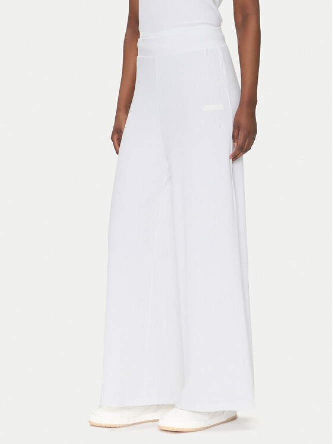 EA7 Emporio Armani Spodnie materiałowe 7W000165 AF12654 U0002 Biały Regular Fit