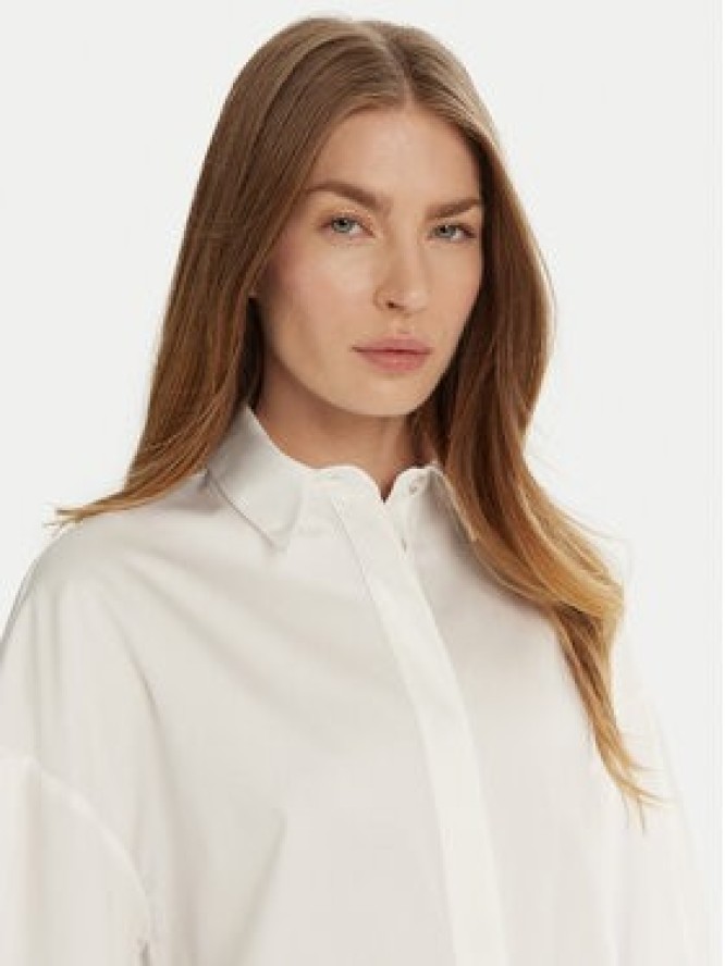 Max Mara Leisure Koszula Sapore 2516191017 Biały Relaxed Fit