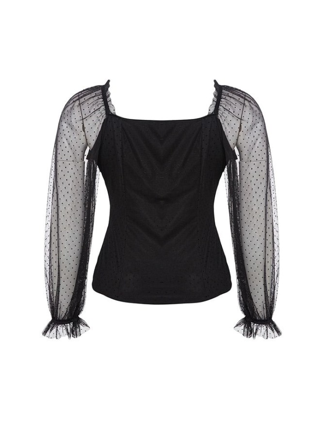 trendyol Bluzka w kolorze czarnym rozmiar: 42