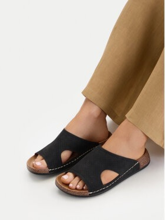 Go Soft Klapki CEO-W25701 Czarny