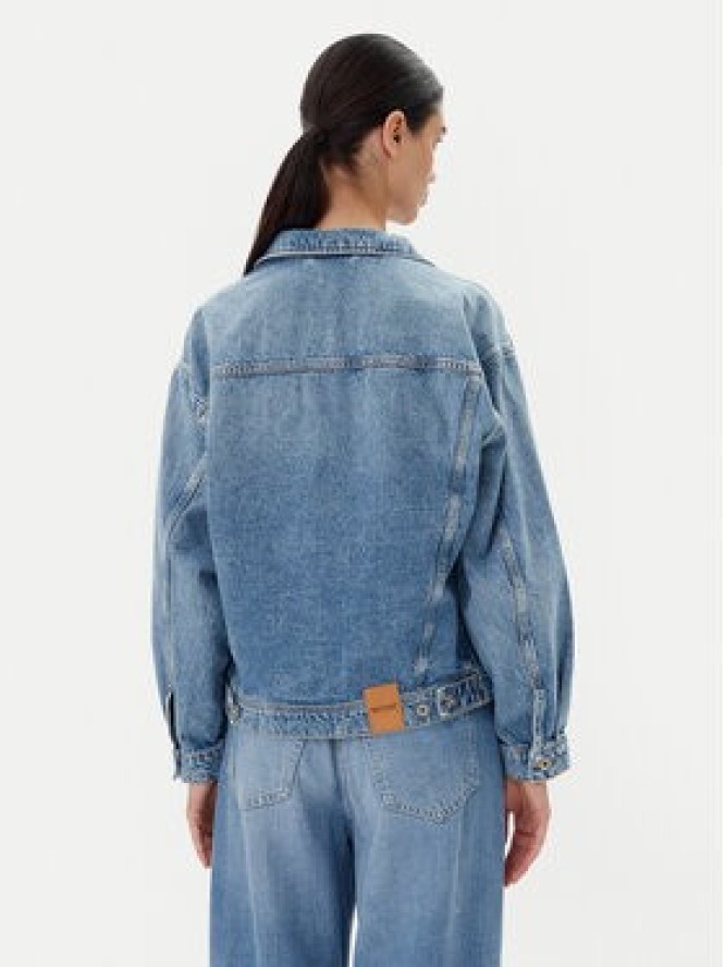 Mustang Kurtka jeansowa Arcata 1016219 Niebieski Loose Fit