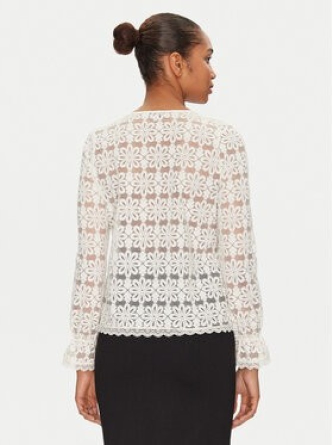 Morgan Bluzka 251-TFLEUR Écru Regular Fit