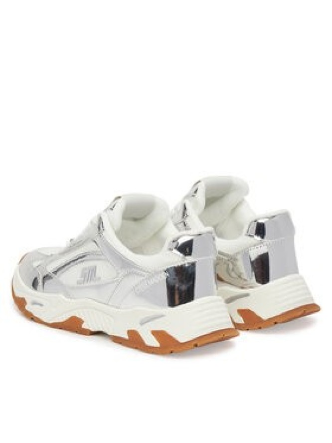 Steve Madden Sneakersy Sneak Peak-E SM19000129 Srebrny