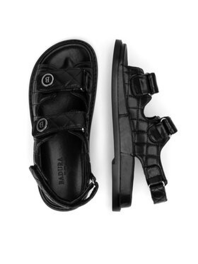 Badura Sandały MARIGOLD-22-910-6 Czarny