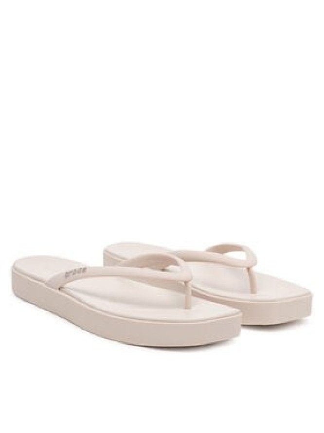 Crocs Japonki Miami Square Flatform Flip 214161 Brązowy