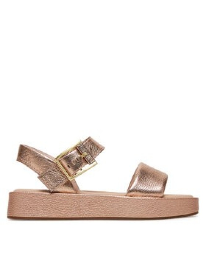 Clarks Sandały Alda Strap 26181223 Złoty