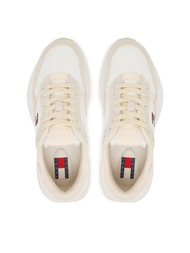 Tommy Jeans Sneakersy Modern Runner Mix EN0EN03100 Biały