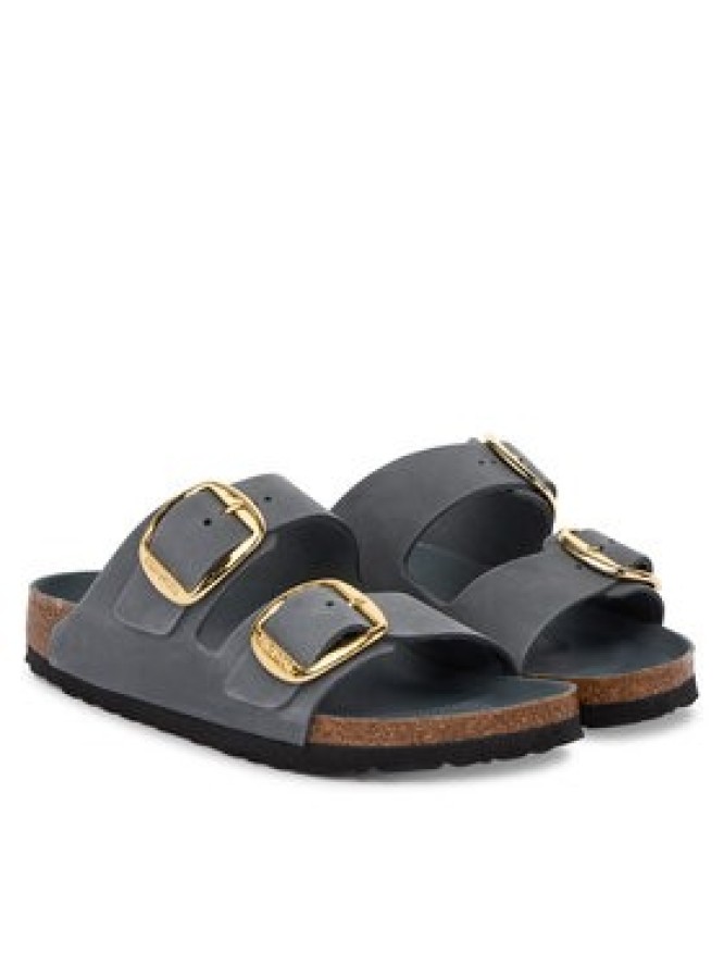 Birkenstock Klapki Arizona Big Buckle 1032071 Szary