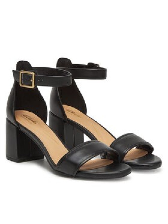 Clarks Sandały Ezoria Mae 26181295 Czarny