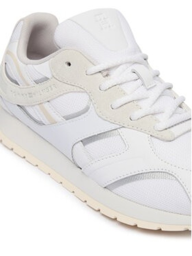 Tommy Hilfiger Sneakersy Th Modern Runner Mix Mat FW0FW09098 Biały