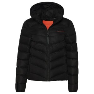 Damska kurtka z kapturem z mikrofibry Superdry