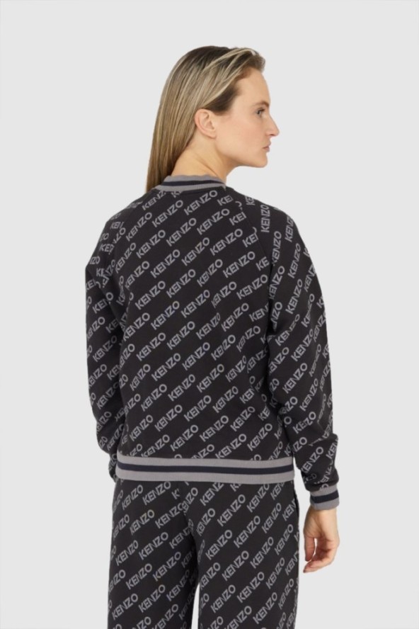 KENZO Rozpinana bluza damska w logo, Rozmiar S