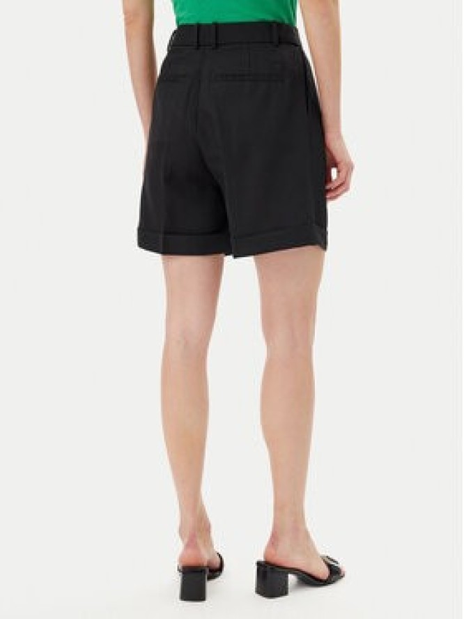 Tommy Hilfiger Szorty materiałowe WW0WW44767 Czarny Regular Fit