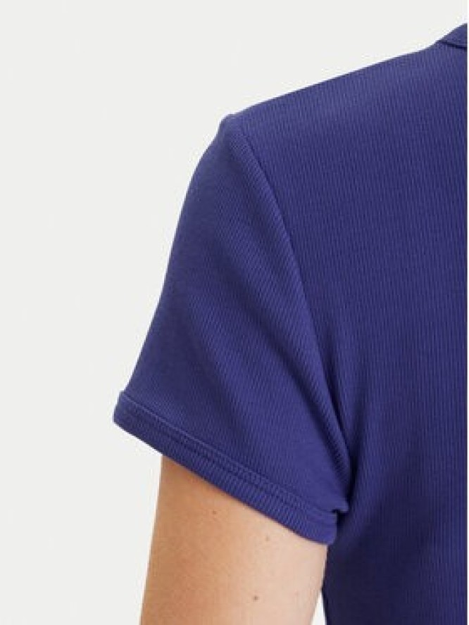 Calvin Klein Jeans Sukienka codzienna Monologo Baby LV047F241G Fioletowy Slim Fit