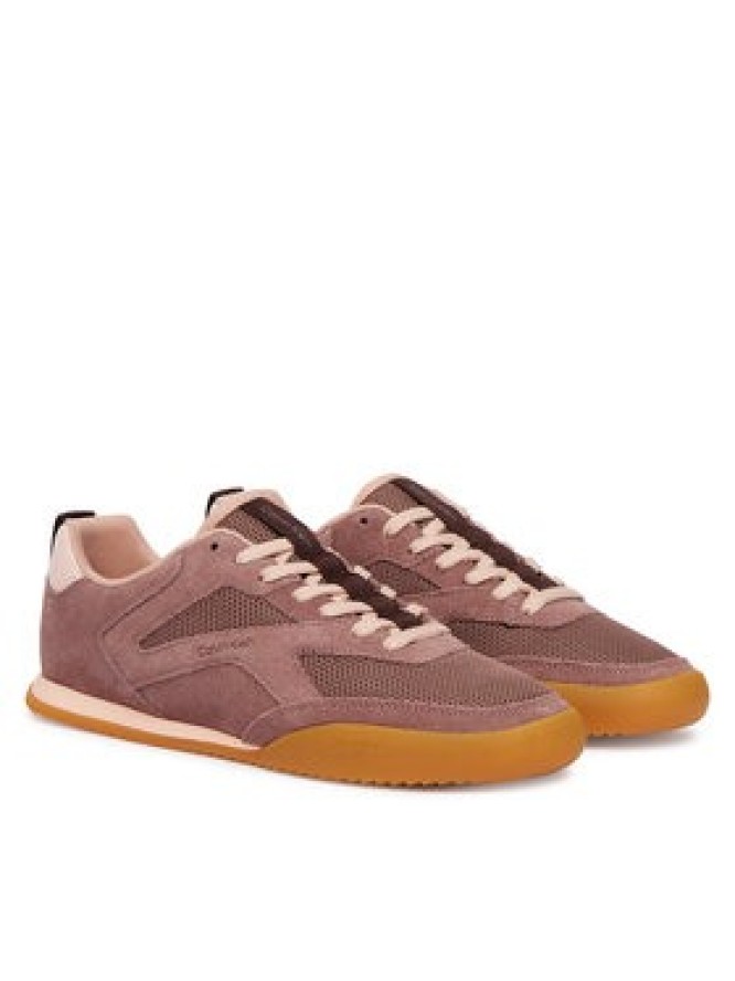 Calvin Klein Sneakersy Low Pro Runner Refl Mesh Sue HW0HW03100 Brązowy