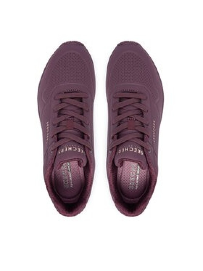 Skechers Sneakersy Uno 73690/WINE Bordowy
