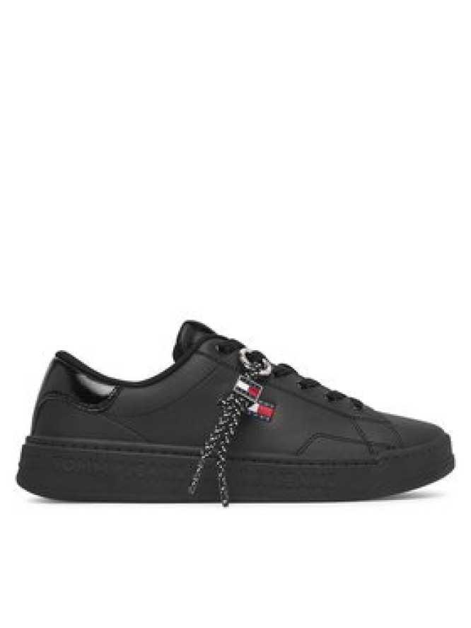 Tommy Jeans Sneakersy Tjw Logo Sneaker EN0EN03129 Czarny