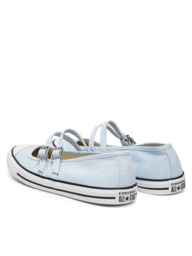 Converse Baleriny Chuck Taylor All Star Dainty Mary Jane A13799C Błękitny
