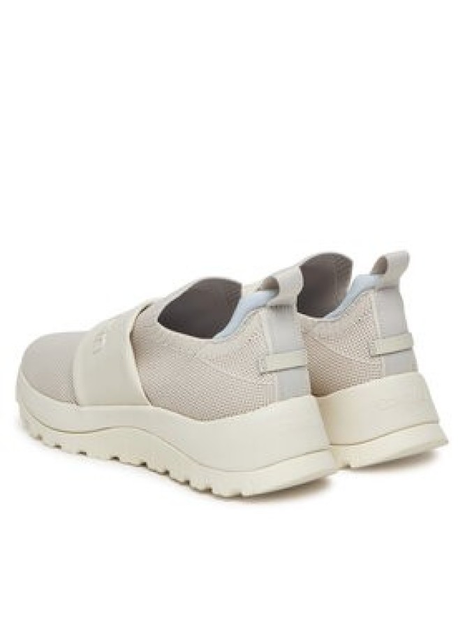 Calvin Klein Sneakersy Runner Slip On - He Nappa HW0HW02415 Écru