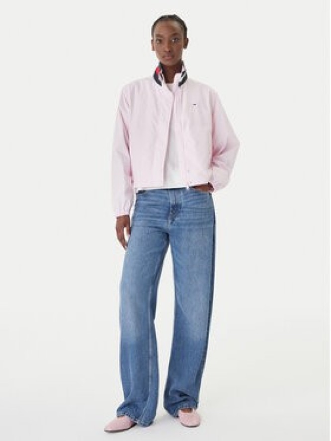 Tommy Jeans Kurtka przejściowa Essential DW0DW20439 Różowy Regular Fit
