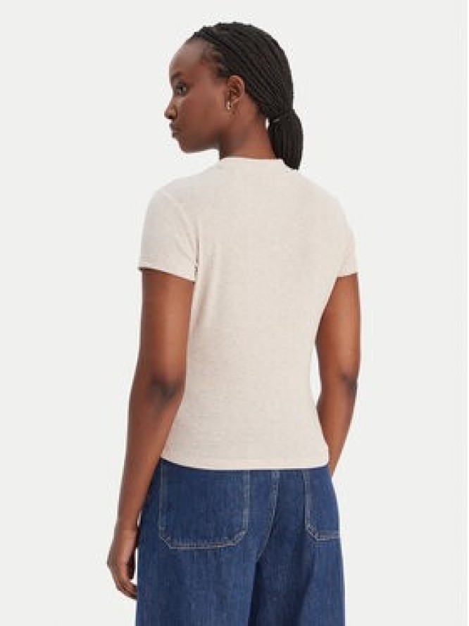 Guess T-Shirt W6RP99 KCNH2 Beżowy Regular Fit