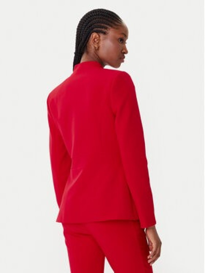 Rinascimento Marynarka CFC0126208003 Czerwony Slim Fit