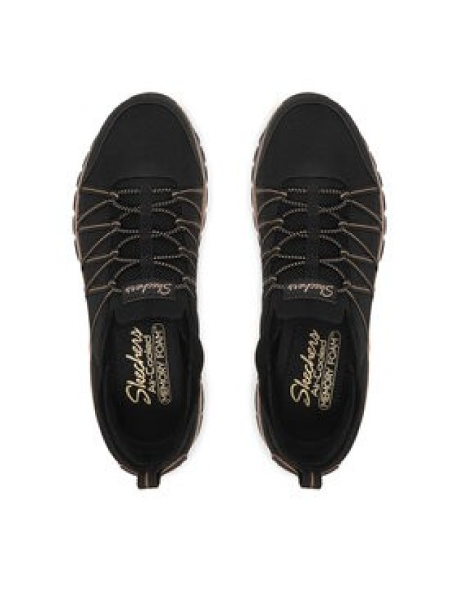 Skechers Sneakersy Graceful 100888/BKRG Czarny