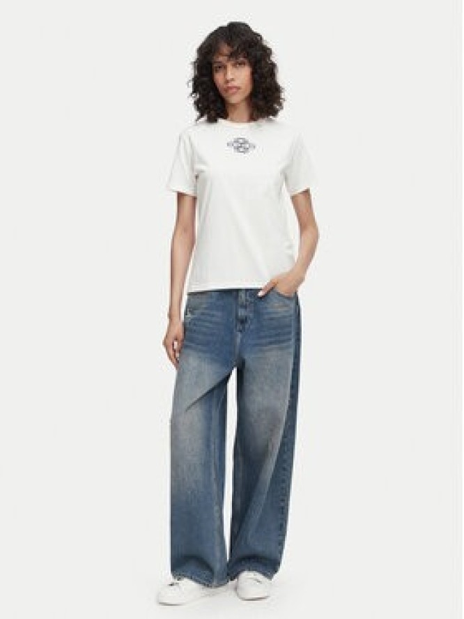 HUGO T-Shirt Damacia 8 50573353 Biały Regular Fit