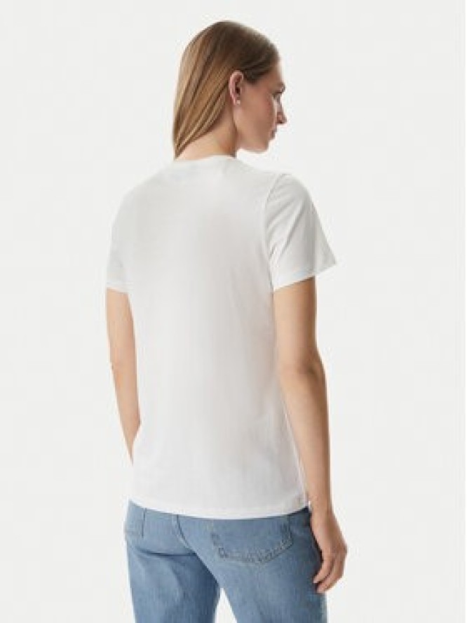 LAUREN RALPH LAUREN T-Shirt 200P09106004 Biały Relaxed Fit
