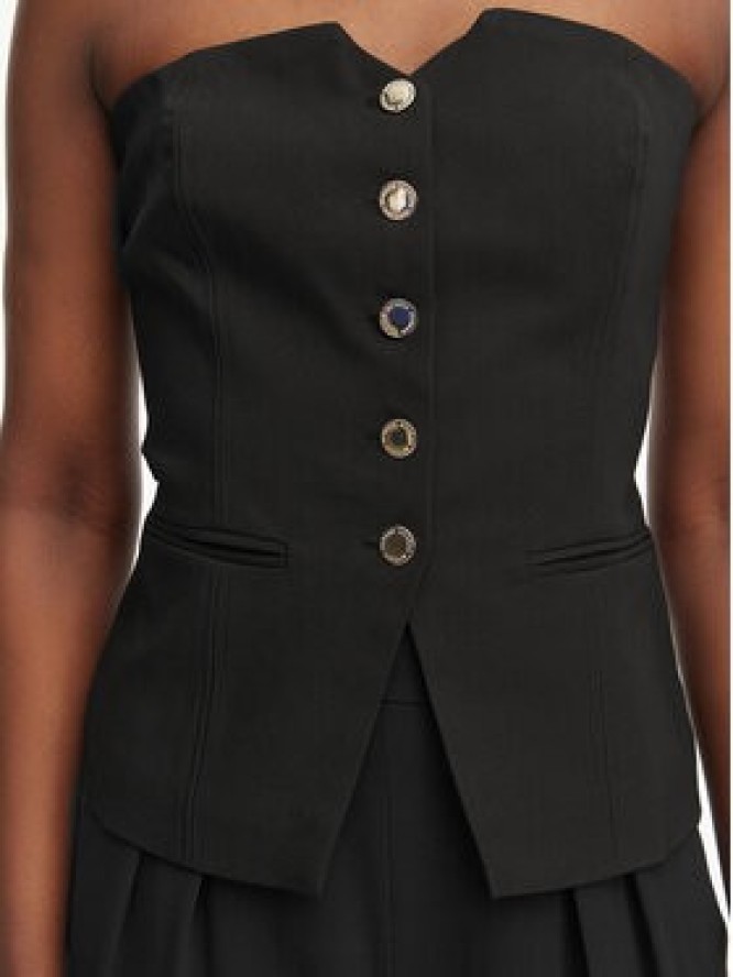 Morgan Top 251-CLODI.F Czarny Regular Fit