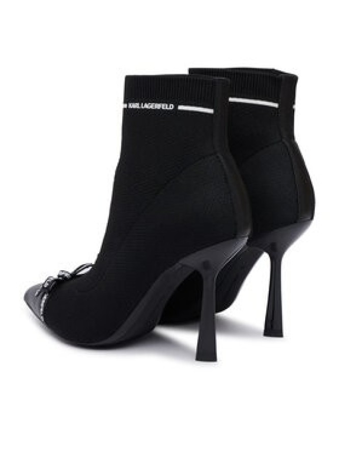 KARL LAGERFELD Botki Pandara KL31341 Czarny