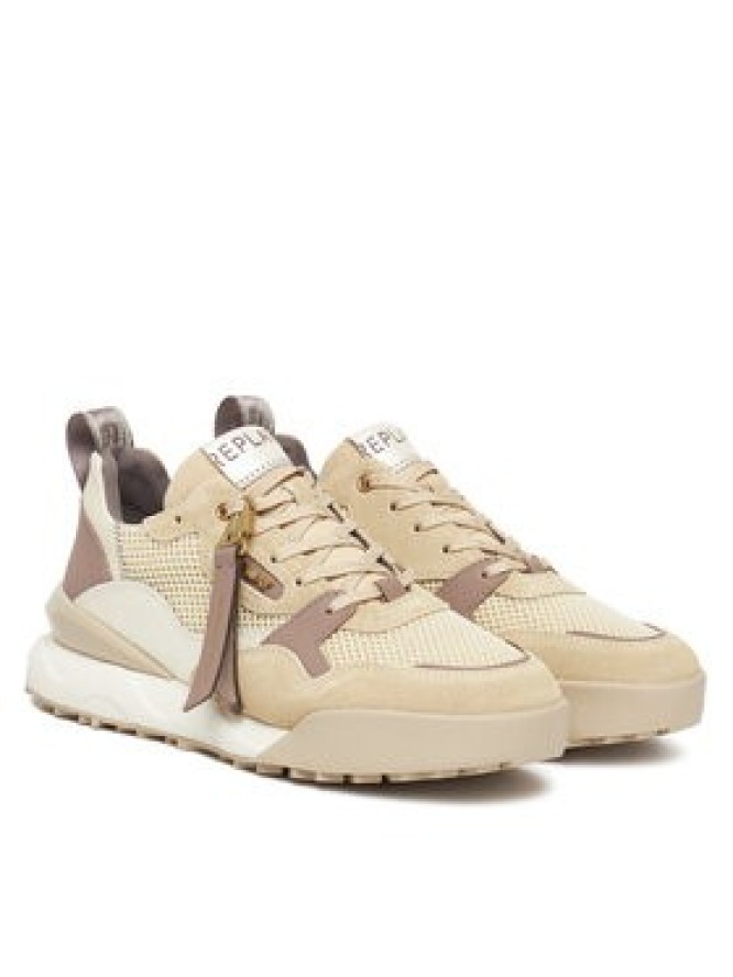 REPLAY Sneakersy Field W Double 2 GWS9H .000.C0009L Beżowy