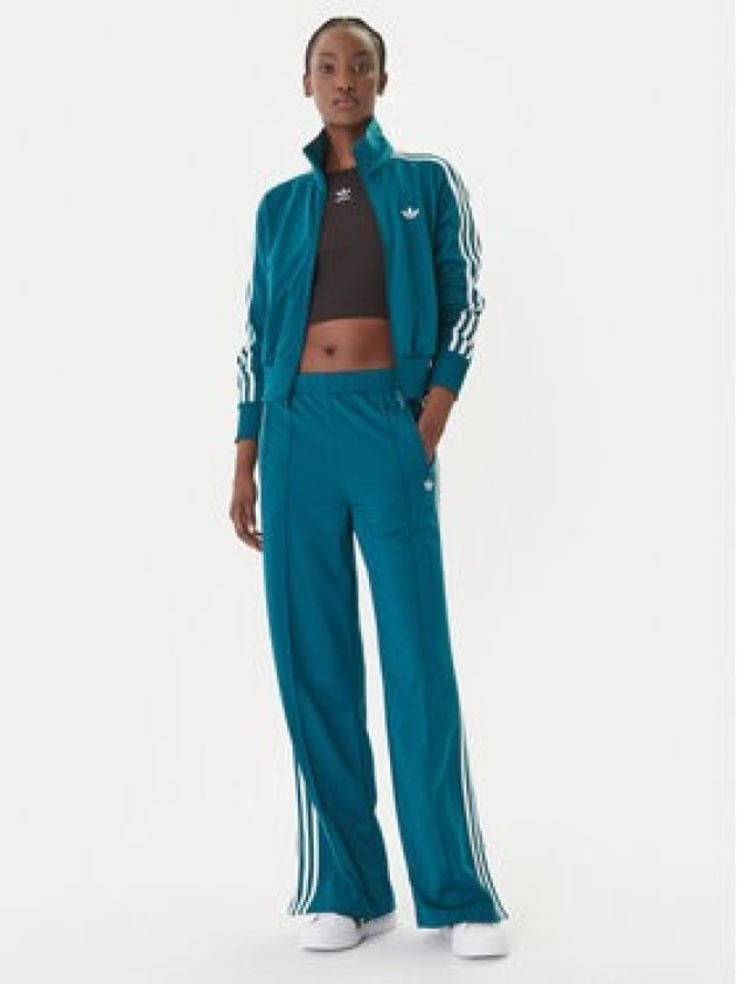 adidas Bluza Firebird Classic KQ6530 Zielony Regular Fit