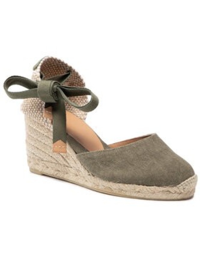 Castañer Espadryle Carina/6/002 21644-414 Zielony