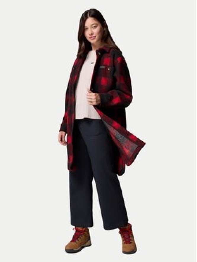 Columbia Kurtka przejściowa Wildest Venture™ 2136171 Bordowy Loose Fit