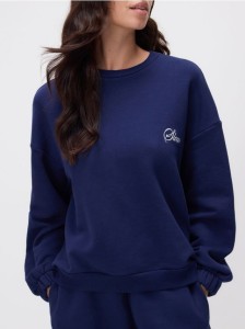 Bluza z nadrukiem - granatowy