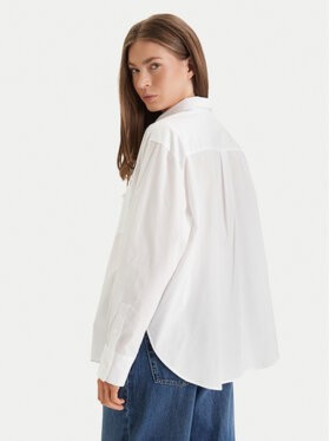 Calvin Klein Jeans Koszula LV047F102G Biały Relaxed Fit
