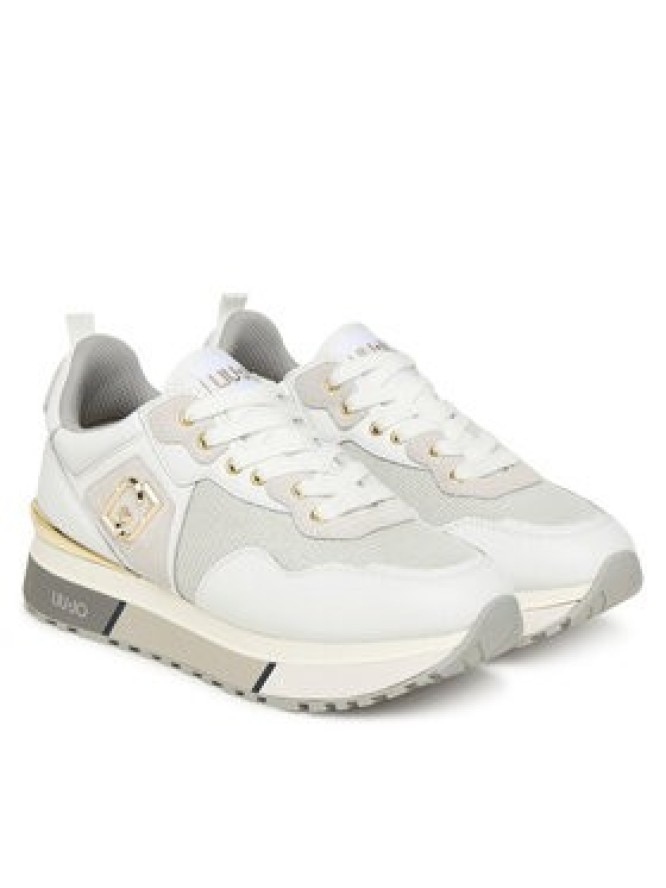 Liu Jo Sneakersy Maxi Wonder 01 BF5009 PX685 Biały