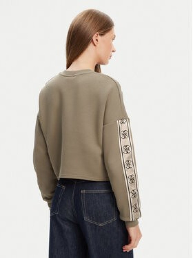 Guess Bluza V3BQ16 KB3P2 Brązowy Regular Fit