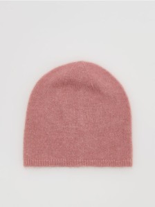 Czapka beanie - brudny róż