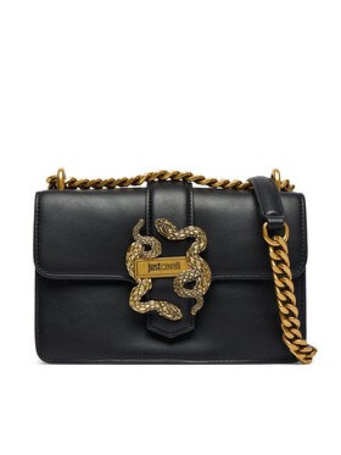 Just Cavalli Torebka Iconic Snakes 81RA4BAF ZSA89 Czarny